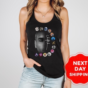 Chris Brown Tank Top, Chris Brown Tour Breezy Bowl XX T-Shirt, Chris Brown Concert Tank Top, Chris Brown Concert 2025 Tank, Summer Tank Top