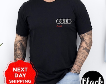 Audi Shirt, Audi Logo T-Shirt, Audi Fan Tee, Audi Car Logo Shirt