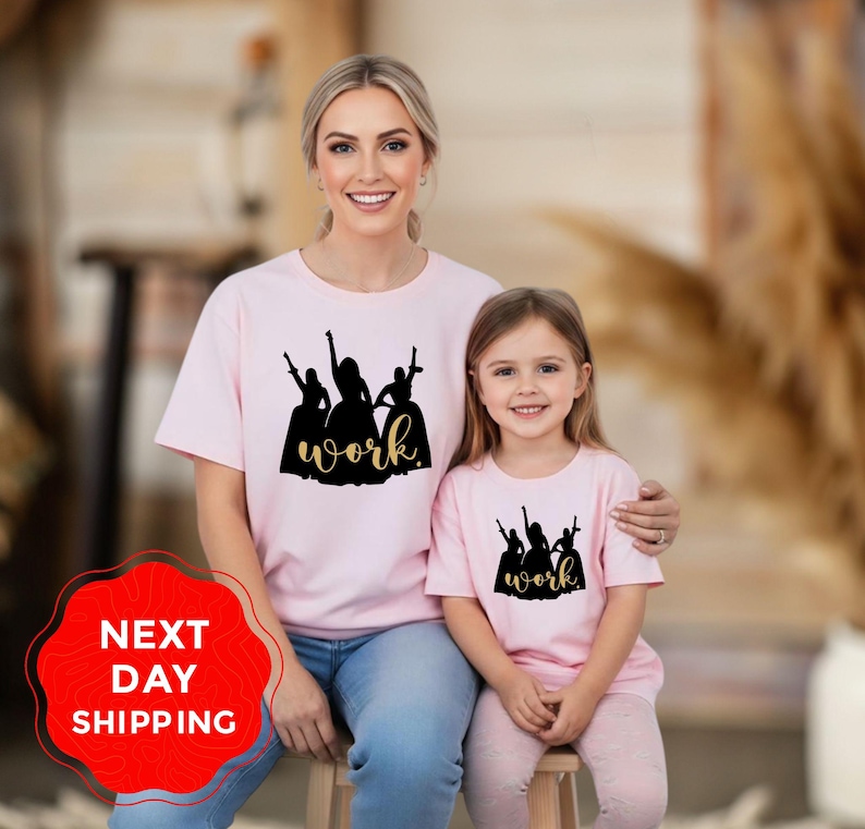Schuyler Sisters Work Shirt, Hamilton Musical Tee image 1