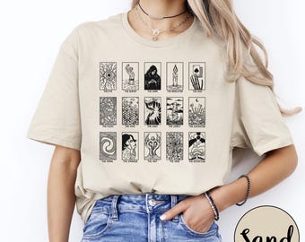 Fifteen Fears Magnus Archives Shirt, Horror Tarot Tee, The Entities Shirt, The Magnus Archives Tarot Tee, Magnus Archives Entities The Eye