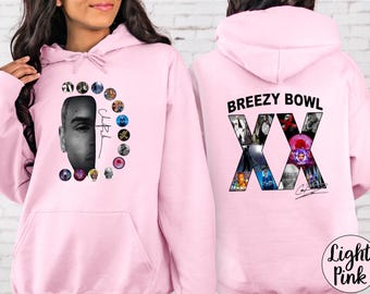Chris Brown Breezy Bowl XX Graphic Sweatshirt, Unisex R&B Hip Hop Fan Gift