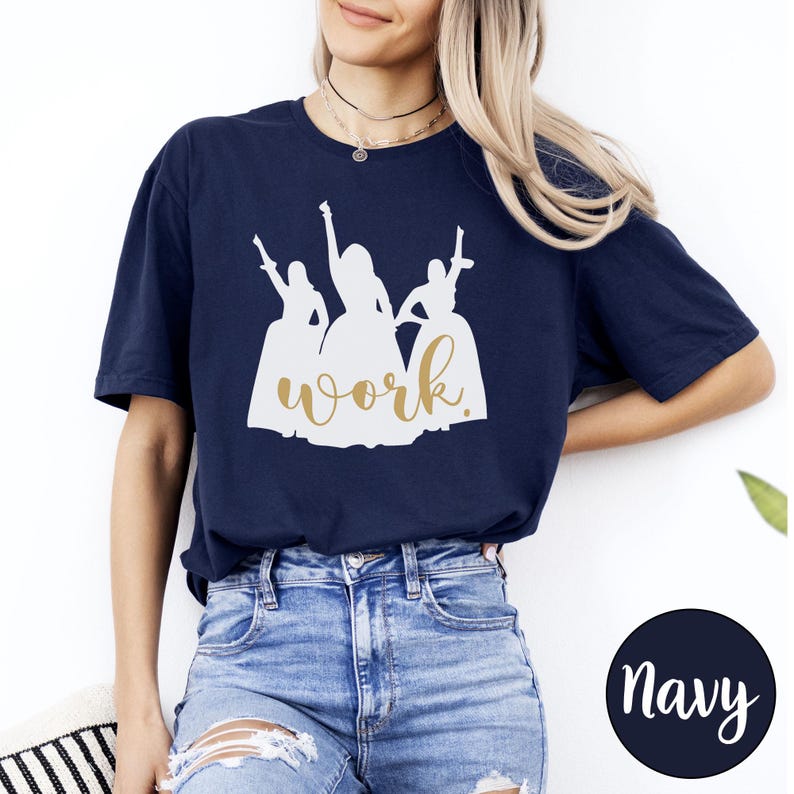 Schuyler Sisters Work Shirt, Hamilton Musical Tee image 4