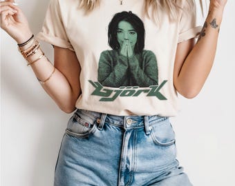 90's Bjork Sod off Tシャツ M ビンテージ ビョーク Bjork Sod off Vintage Logo T-shirt - Etsy