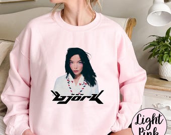 Vintage Bjork Sweatshirt, 90s Fossora Electronic Music, Unisex