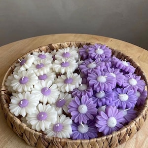 Velas de flores / Velas de margarita