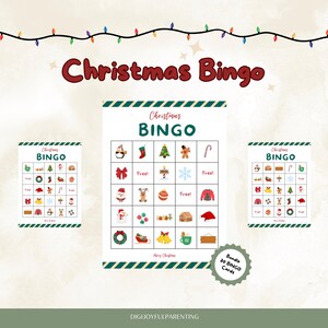 Christmas Bingo | Christmas Activity | Christmas Game | Bingo cards | Christmas Party Game | Christmas Printable | Printable Bingo | Bingo