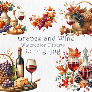 Gastronomisch herfststilleven met druiven, wijn. Elegante herfstbedel: wijn, fruit, druiven, kaasdecor, artistieke compositie. Thanksgiving-pakket