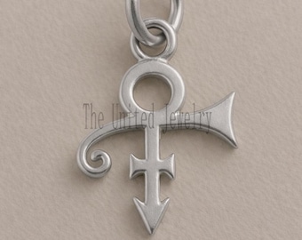 HUKKUN Prince Symbol Bracelet 925 Sterling Silver Prince Symbol Jewelry