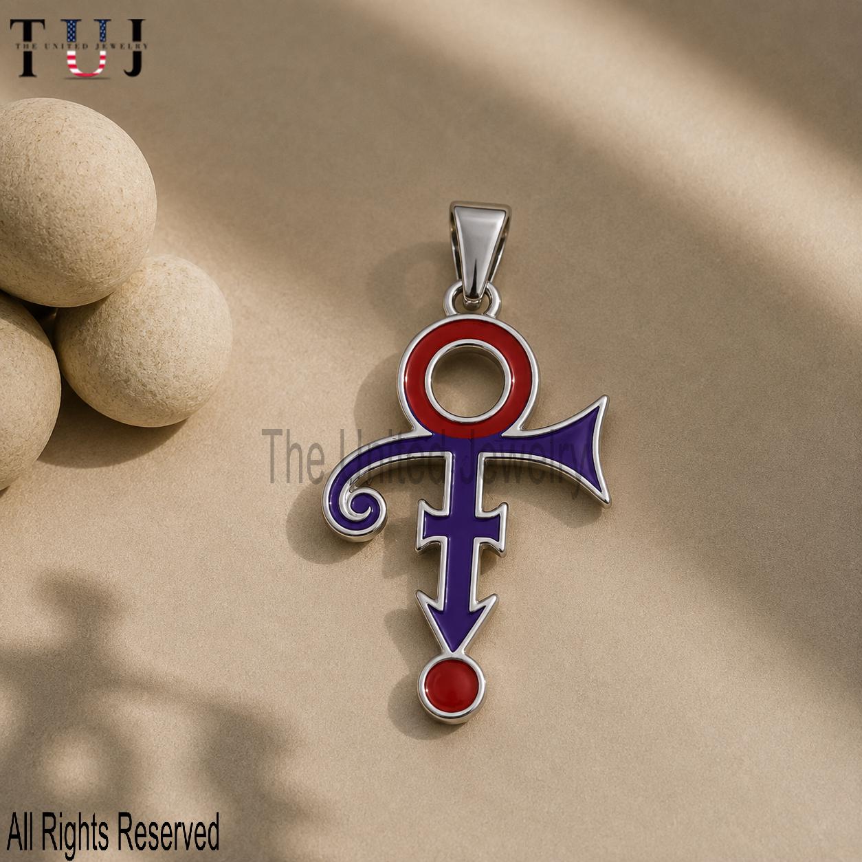 Prince symbol necklace - Etsy 日本