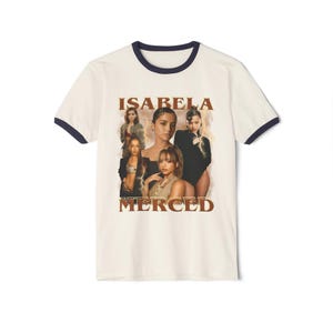 Bootleg Isabela Merced Shirt, Isabela Merced Vintage bootleg Ringer T-shirt, Isabela Merced Tee, Isabela Merced t-shirts