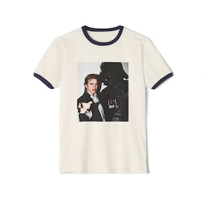 面白いヘイデン・クリステンセンとベイダーのシャツ、アナキン・スカイウォーカーのリンガーTシャツ、ヘイデン・クリステンセンのTシャツ、アナキン役のヘイデン・クリステンセンのTシャツ
