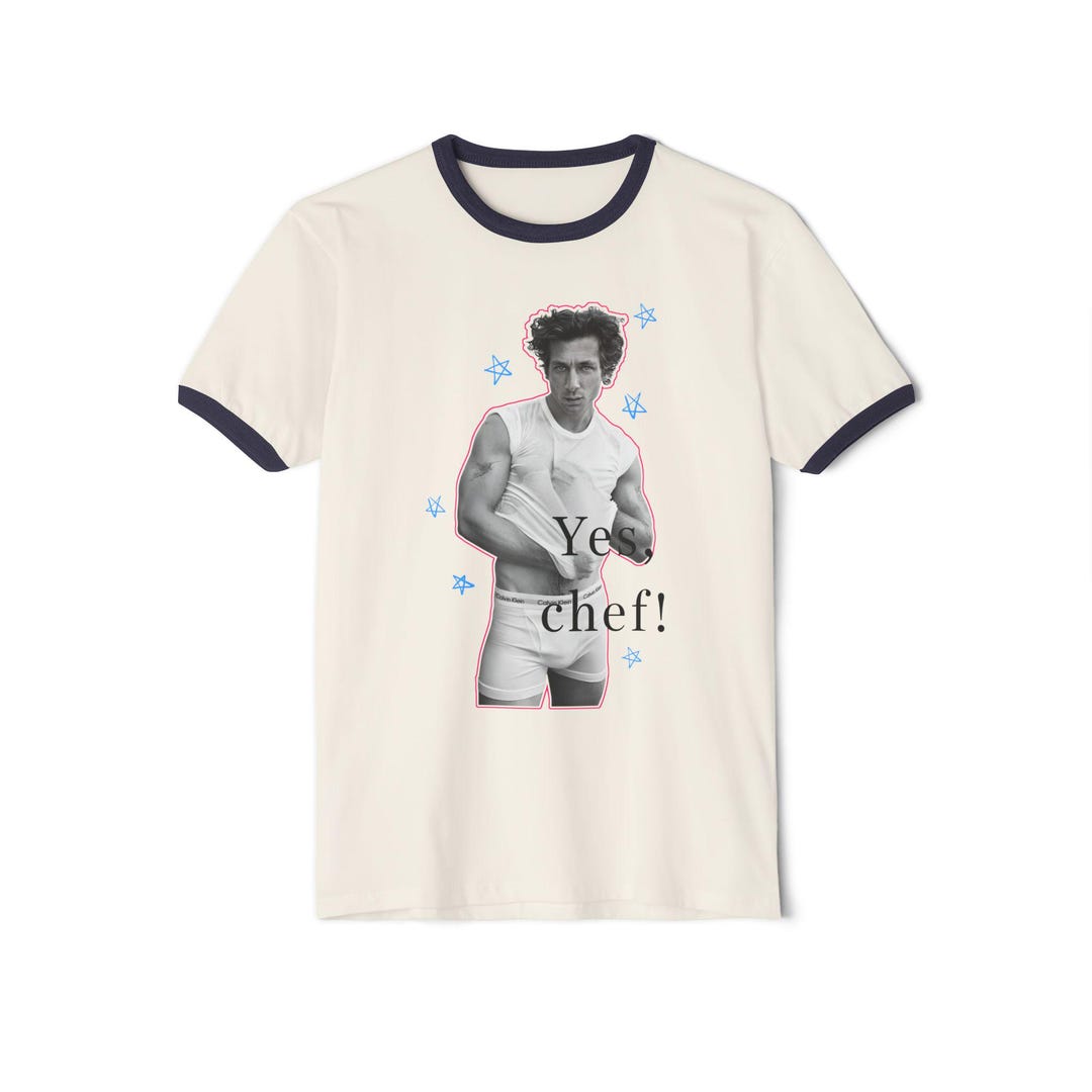 Yes Chef Jeremy Allen White Shirt, Jeremy Allen White Ringer T-shirt