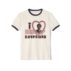 I love my boyfriend Erik Campbell Tee, Erik Campbell Fan Gifts ringer T-shirt, Erik Campbell shirt, Erik Campbell Bloodlines t-shirts