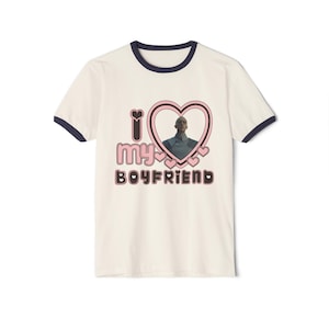 I love my boyfriend Coriolanus Snow buzz-cut Shirt, Tom Blyth ringer T-shirt, Coriolanus Snow Tee, Tom Blyth t-shirts