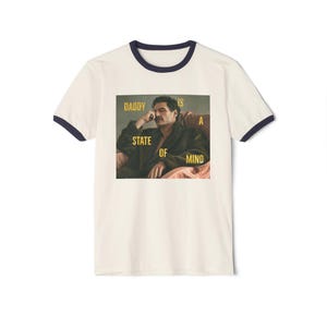 Pedro Pascal Daddy is a state of mind Shirt, Funny Pedro Pascal Ringer T-shirt, Pedro Pascal Shirts