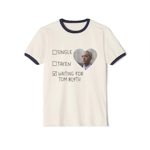 Single, Taken, Waiting For Tom Blyth Shirt, Tom Blyth Coriolanus Snow ringer T-shirt, Tom Blyth Tee, Coriolanus Snow t-shirts