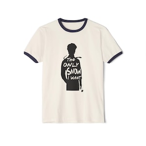 The Only Snow I want Tom Blyth Shirt, Tom Blyth ringer T-shirt, Coriolanus Snow Tee, Tom Blyth t-shirts