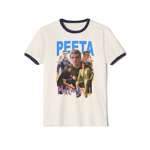 Bootleg Peeta Mellark Shirt, Peeta Mellark Ringer T-Shirt, Josh Hutcherson als Peeta Mellark Tee