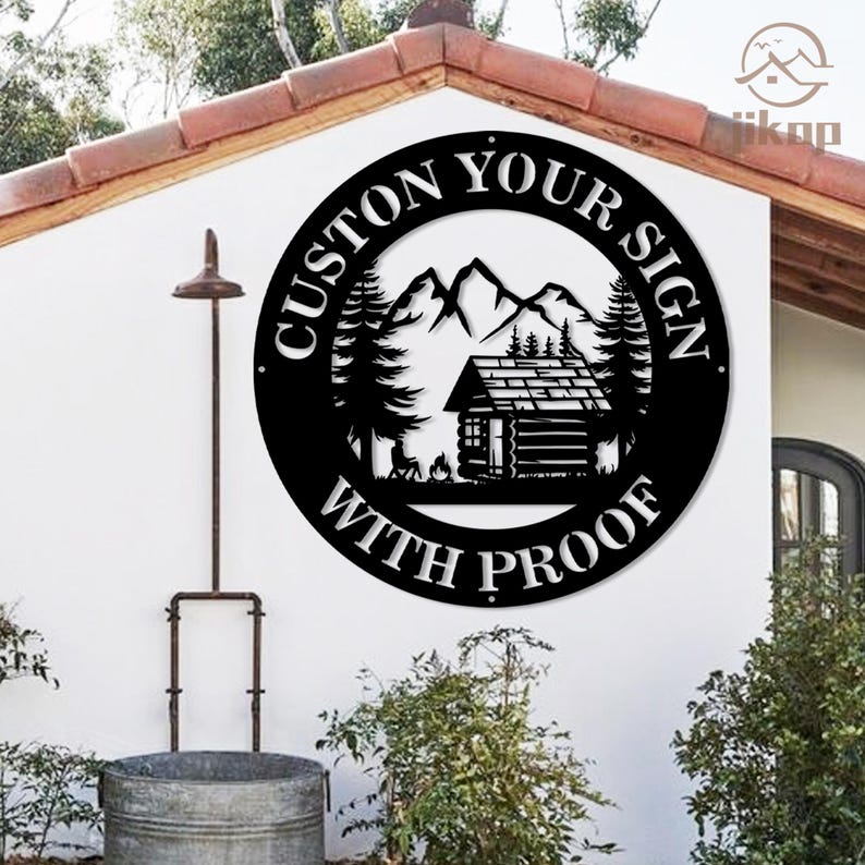 Custom Logo Metal Signs,personalize a Custom Sign With Your Design ...