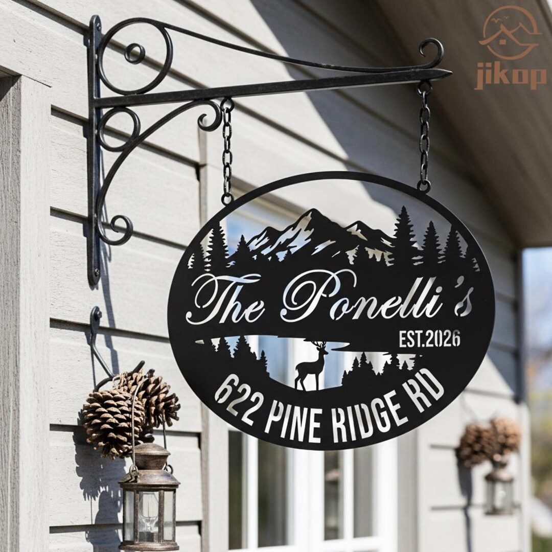 Rustic Retreat Sign Custom Rustic Lodge Sign,custom Rustic Cabin Wall Art for Porch or ...