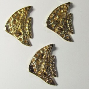 3 Fish Brooch Pin Findings 1.5 Inch - Etsy