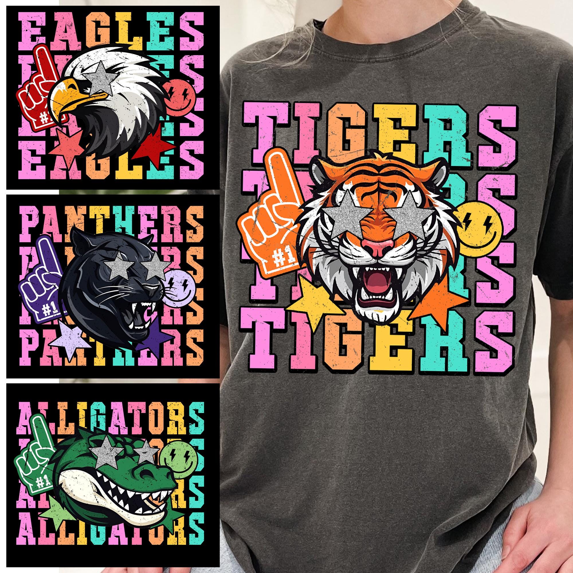 Custom School Name Shirt, Preppy Mascot School Spirit Shirts, School Mascot Tees, Team Spirit, Game Day Shirt, Sports Team Mascot Shirt