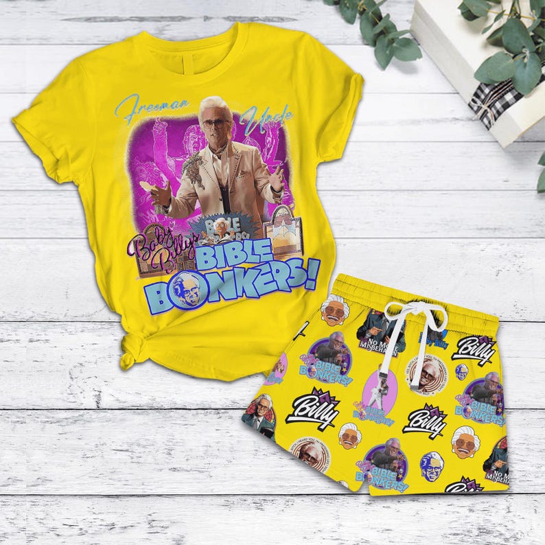 Uncle Baby Billy Bible Bonkers Pajamas, Misbehavin Tour Tshirt Shorts ...