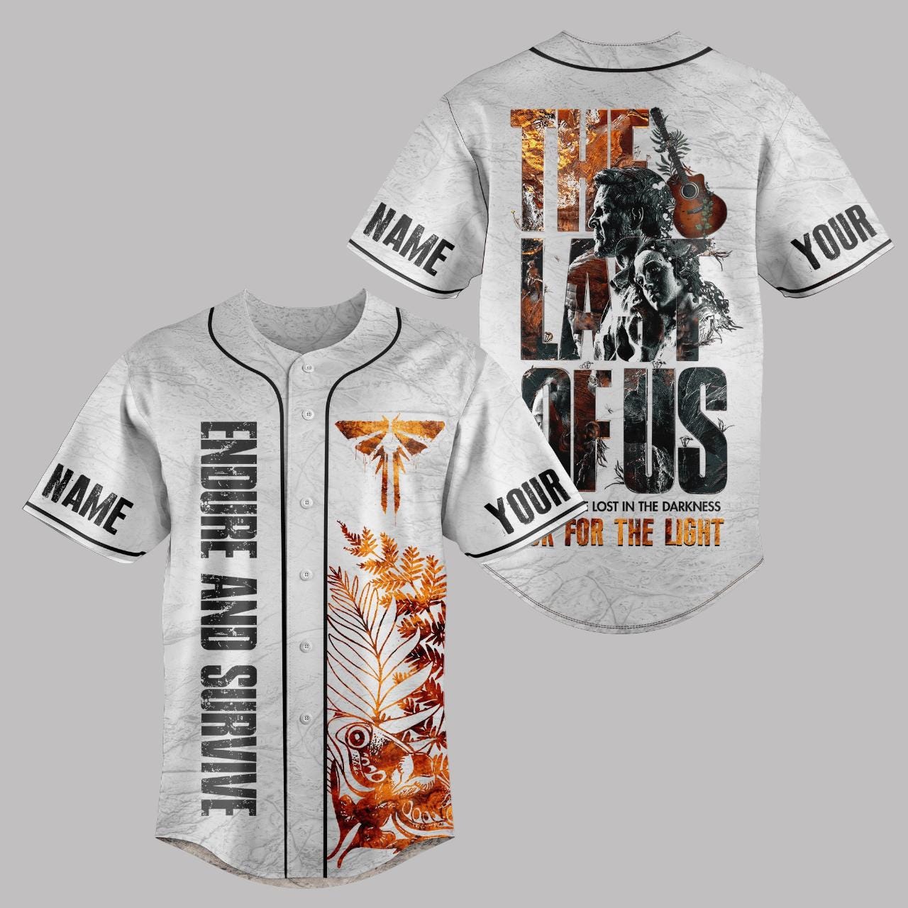 Discover The Last of Us Clicker Zombie Baseball Jersey, The Last of Us season 2 Jersey