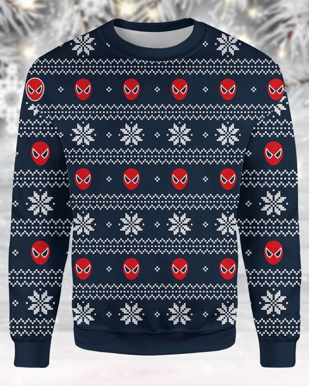 Discover Spider-Man Ugly Christmas Sweater, Marvel Holiday Sweater