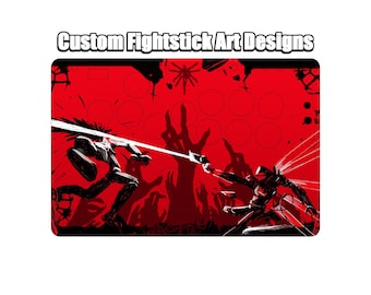 Custom Fightstick Design - Snackbox Controller Art Designs for you! (File only)