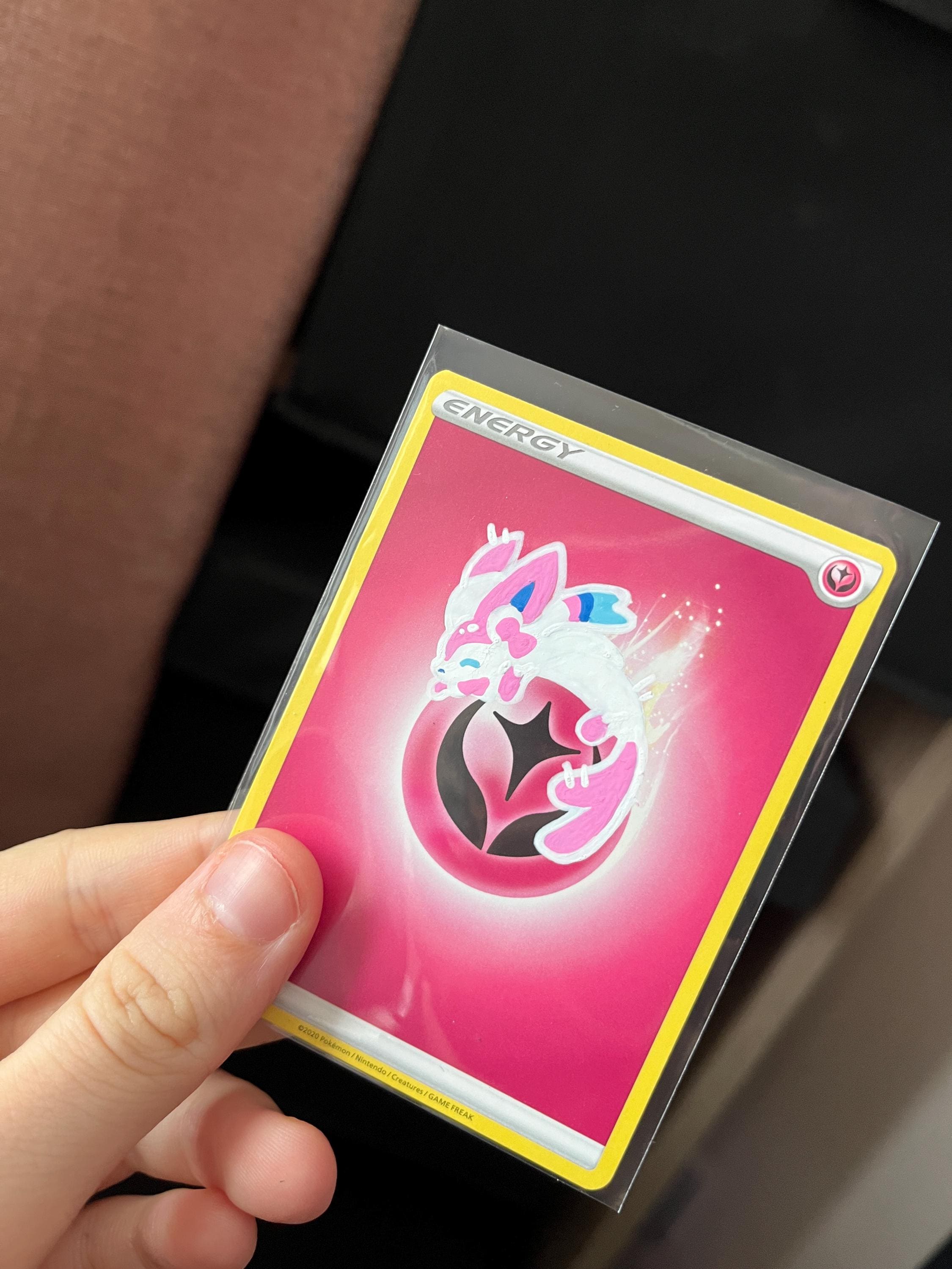 Eeveelution Proxy Cards, Handpainted Painting on Energy Card Collection -  Etsy