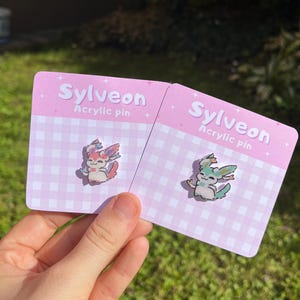 Eeveelution Pins | Pokepins Pkmn inspired | Shiny Sylveon, Umbreon, Vaporeon, Glaceon, Espeon, Leafeon, Jolteon, Flareon