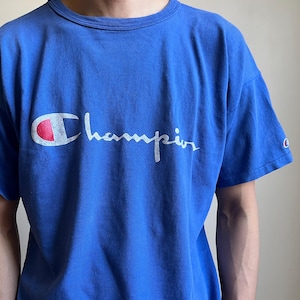 80s Champion Blue T-Shirts Made In USA
