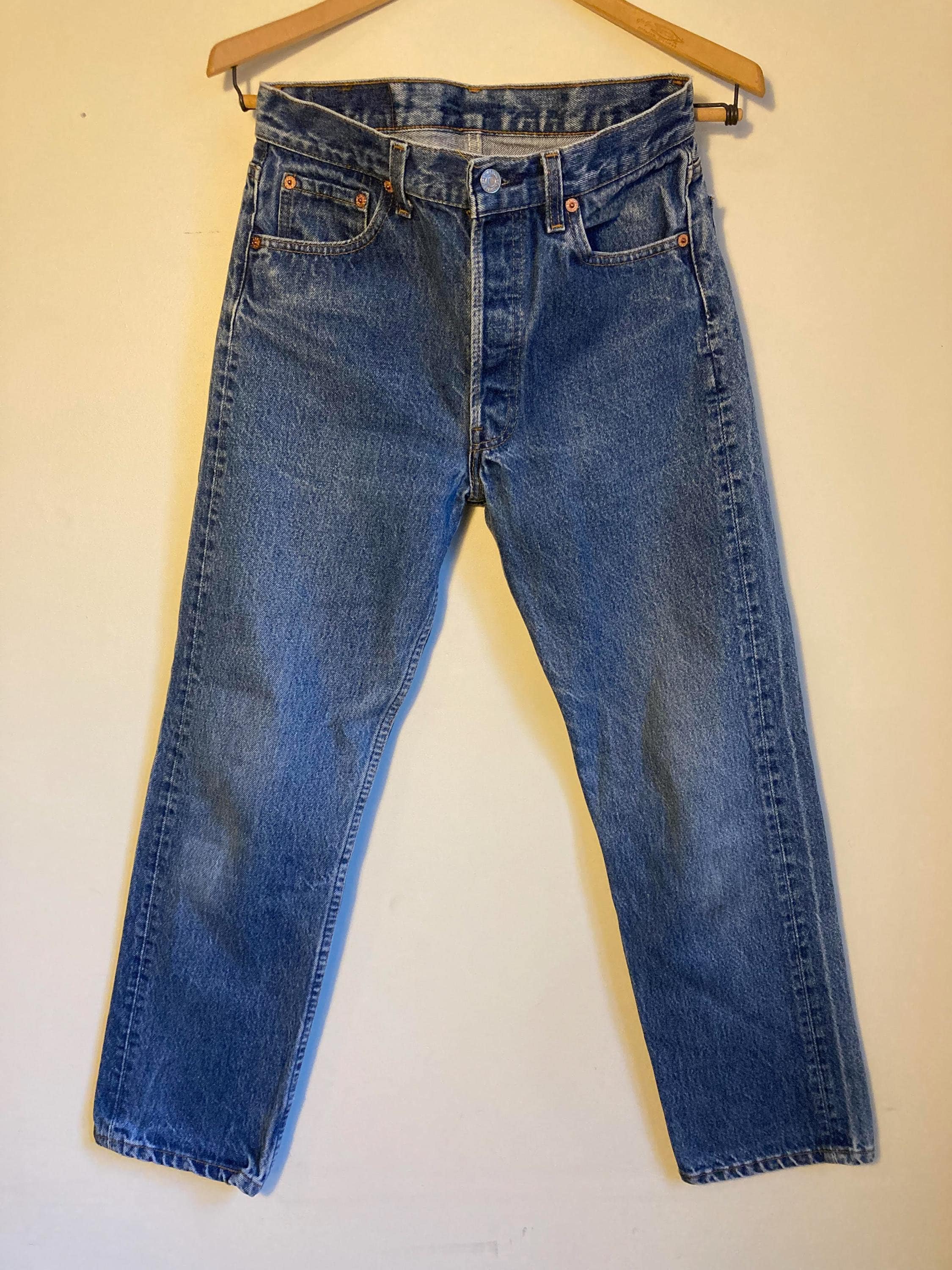 Levi's 501 90s Made in USA W30 L30 - Etsy Levi's 501 90s Made in USA W30 L30 - Etsy