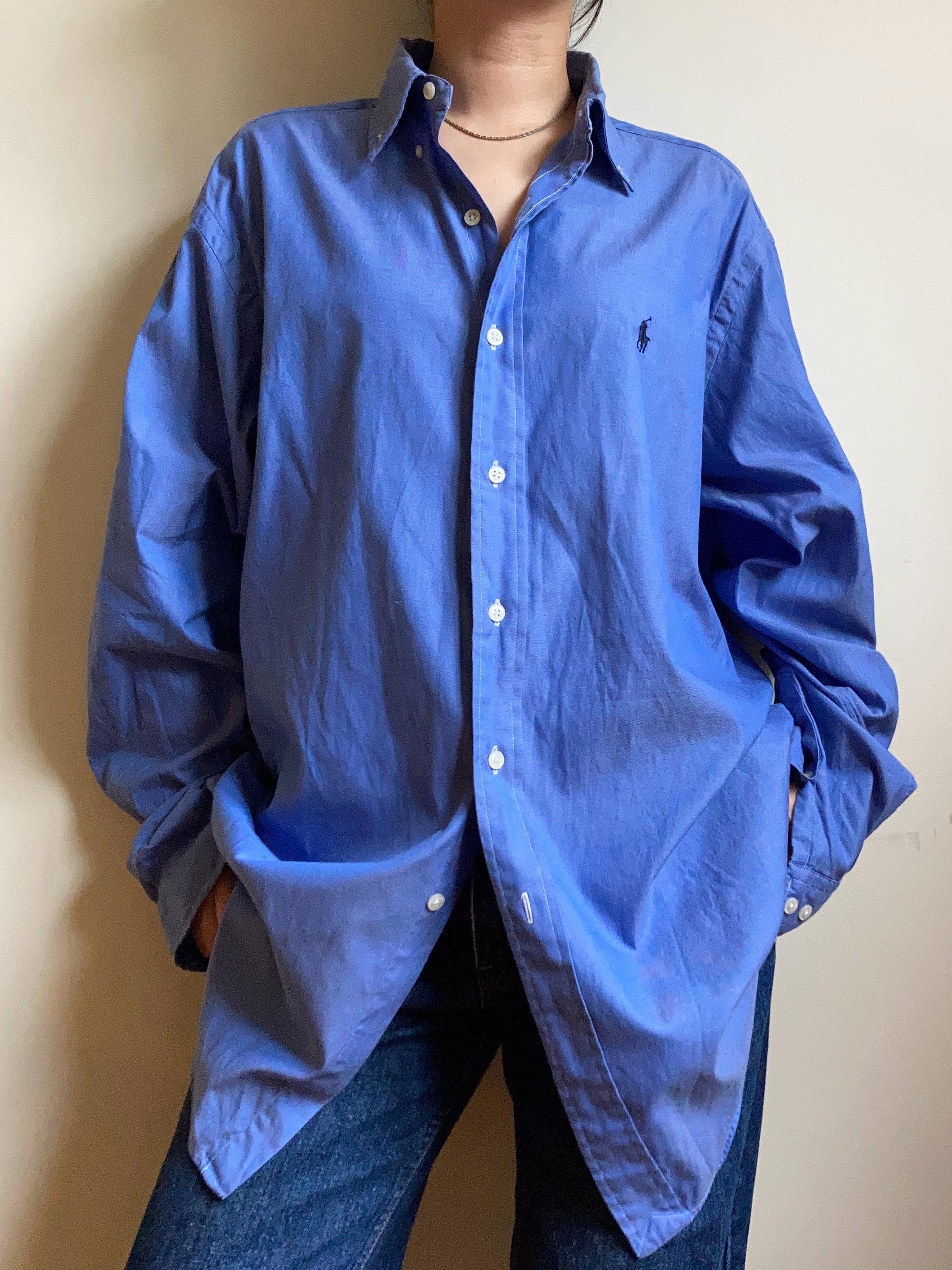 Ralph Lauren Blue Cotton T-Shirt