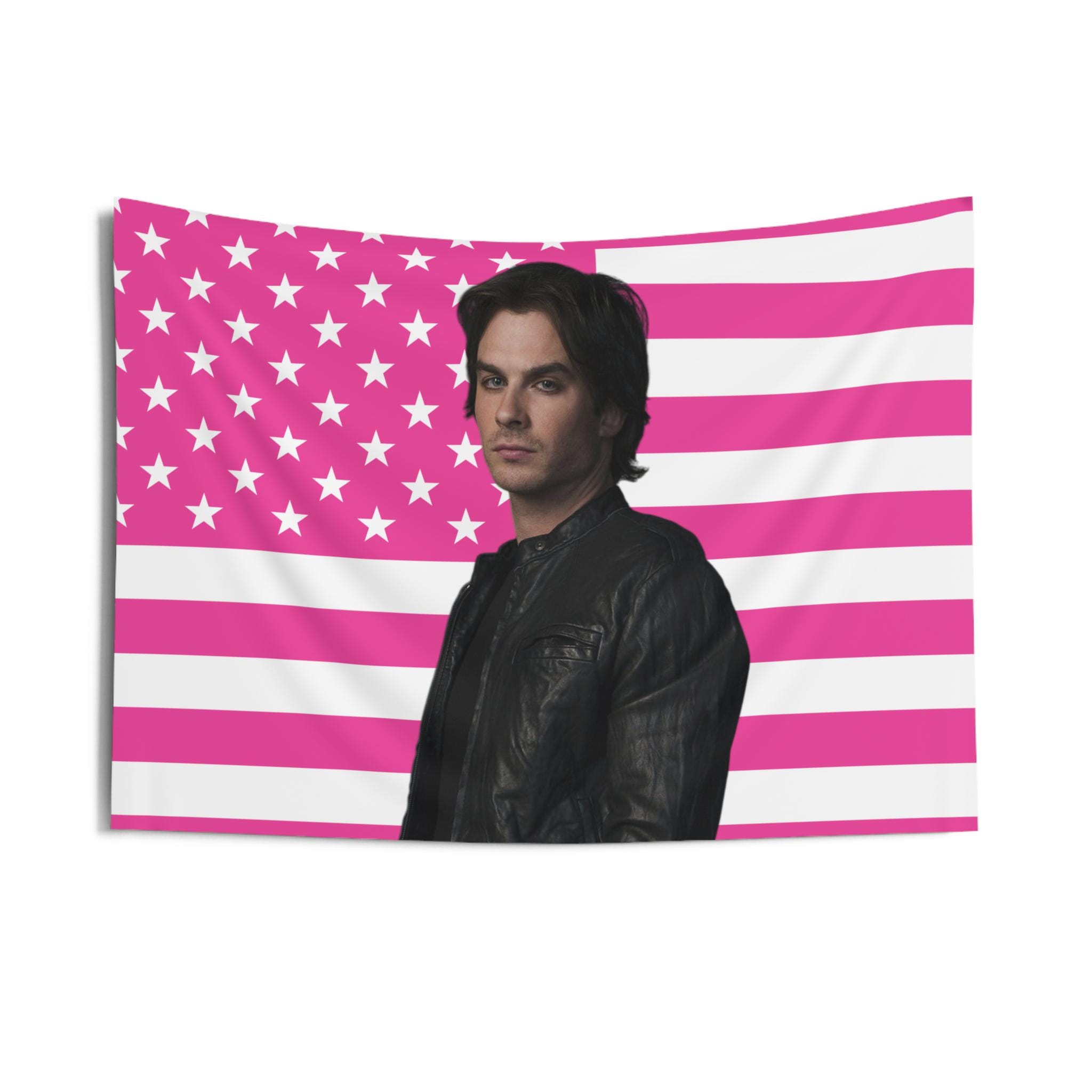 Paul Wesley Ian Somerhalder Tapestry Ian Somerhalder Art