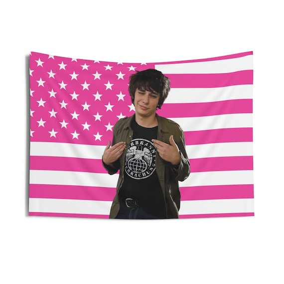 Rodrick Rules Tapestries, Devon Bostick Pink Flag, Rodrick Heffley