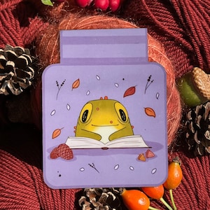 Autumn Toad Bookmark