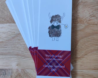 Special Convention 2025 - Glasgow Bookmarks