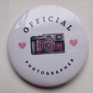 Official Photographer Badges