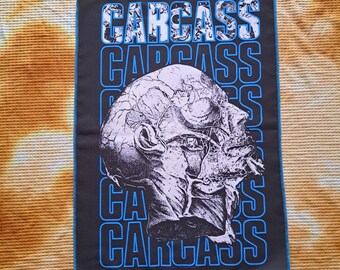 Carcass cloth poster, metal