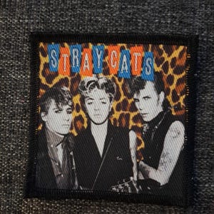 Stray Cats patch, rockabilly