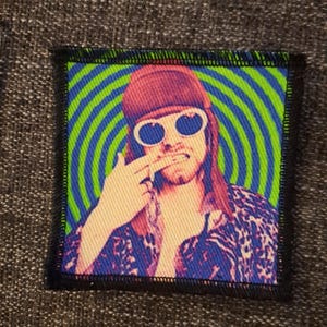Kurt-Cobain-Aufnäher, Nirvana, Grunge