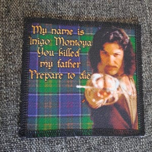 Inigo Montoya patch, movie,  Princess Bride