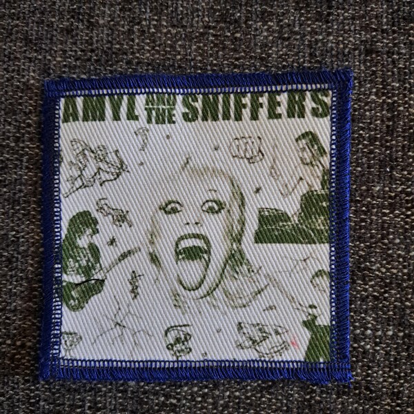 Amyl and the Sniffers Aufnäher, punk