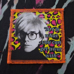 Warhol patch, art
