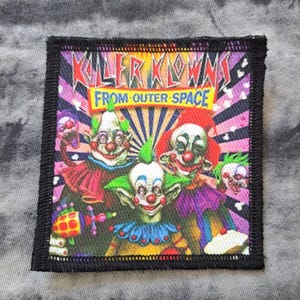 Killer Klowns from Outer Space patch, movie,  horror