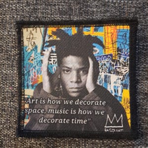 Patch do Basquiat, arte