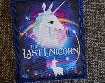 The Last Unicorn patch, cartoon, movie