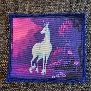 The Last Unicorn patch, cartoon, movie